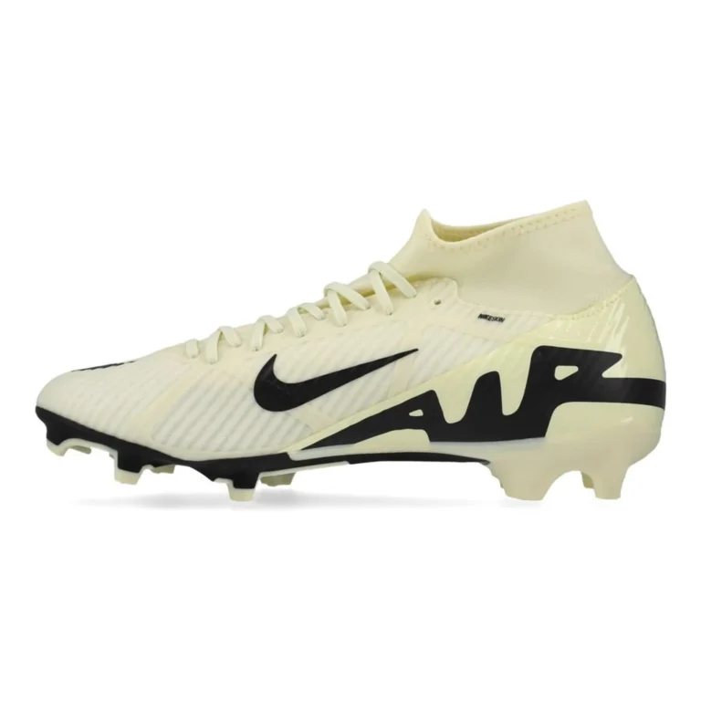 نمای جانبی AirZoom Mercurial Superfly 9 زرد لیمویی اصل کد DJ5625-700