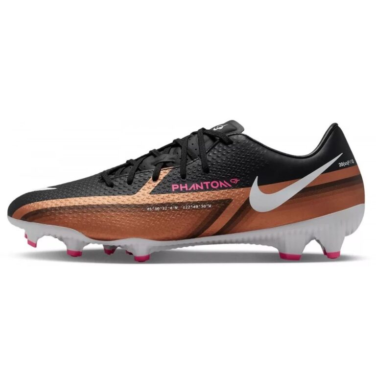 نمای کناری Nike PHANTOM GT2 ACADEMY رنگ برنز جام جهانی قطر اصل کد DR5961-810